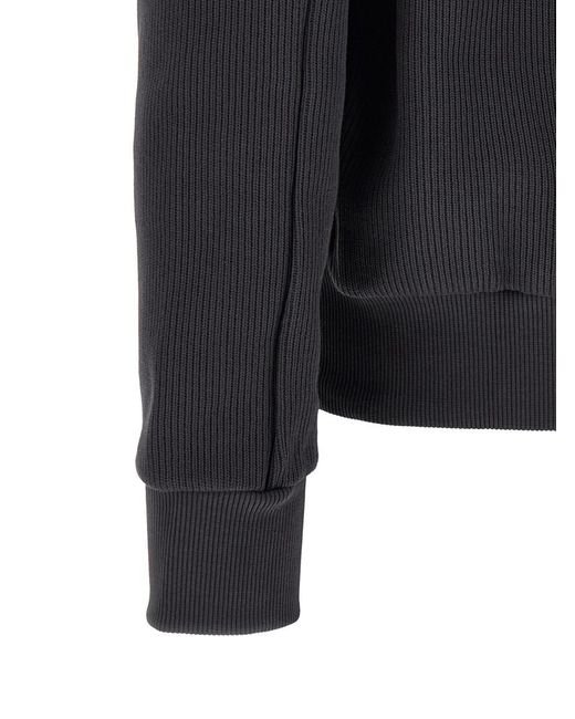 Herno Black Zip Up Hood Jacket for men