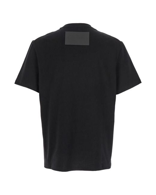 Jil Sander Black Solid T-Shirt for men