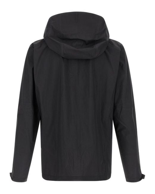 Patagonia Black Solid Hooded Jacket for men