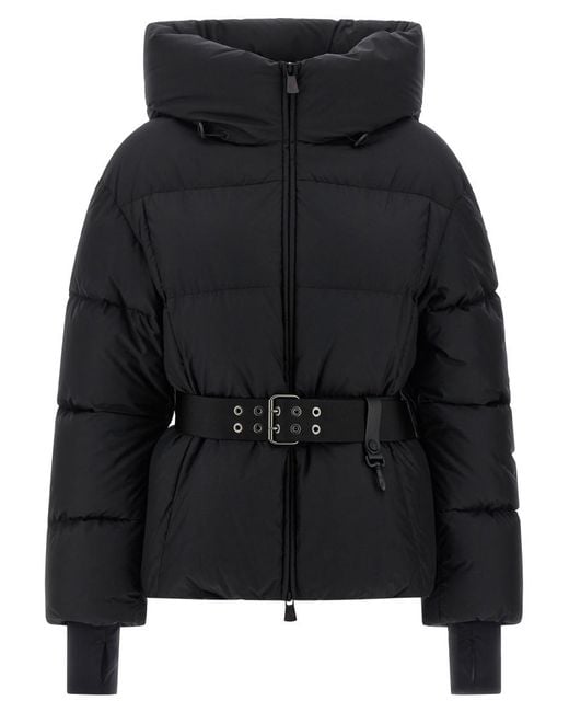 Moncler Black Nisene Nylon Down Jacket