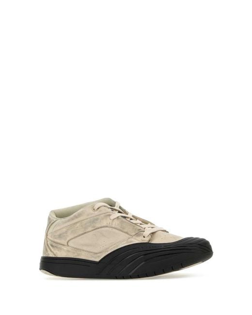 Givenchy White Solid Skater Sneakers for men
