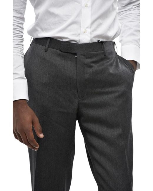 Corneliani Black Regular Pants for men