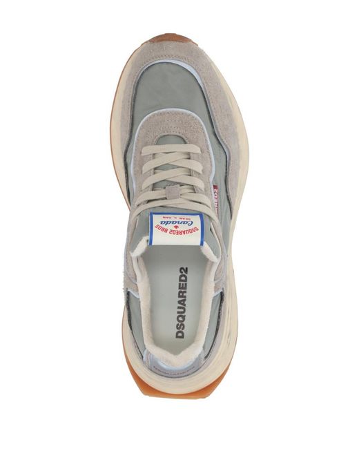 DSquared² White Solid Sneakers Sneakers for men