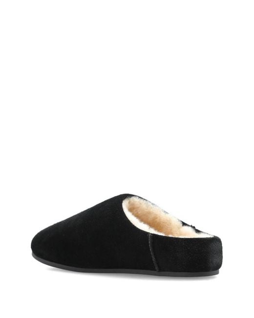 Ugg Black Slip On Slides