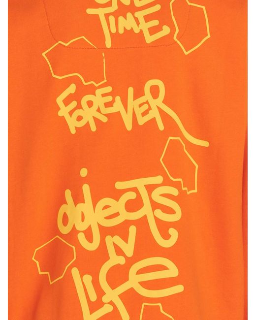Objects IV Life Orange Continuity Hoodie for men
