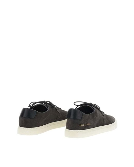 Common Projects Black Solid Sneakers for men