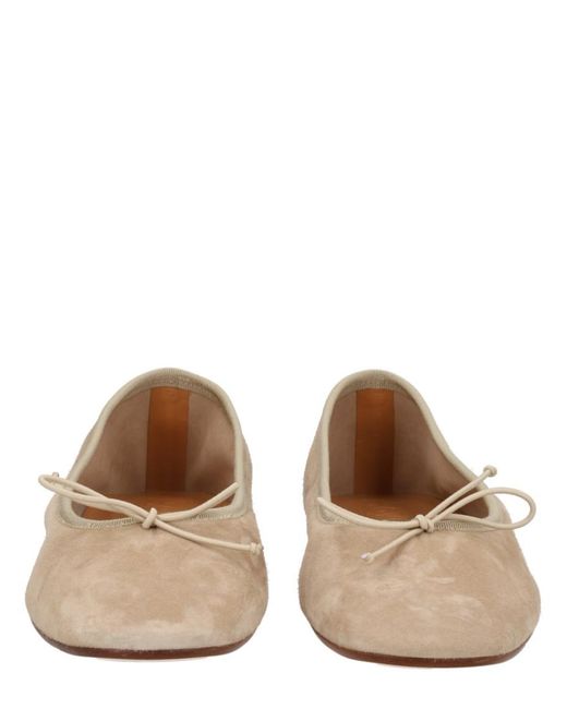 Aeyde Natural Bow Ballet Flats