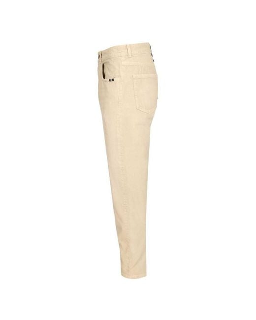 AMISH Natural Solid Casual Pants for men