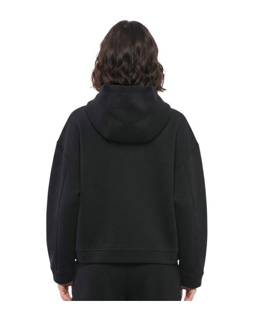 DSquared² Black Solid Hood Sweatshirt