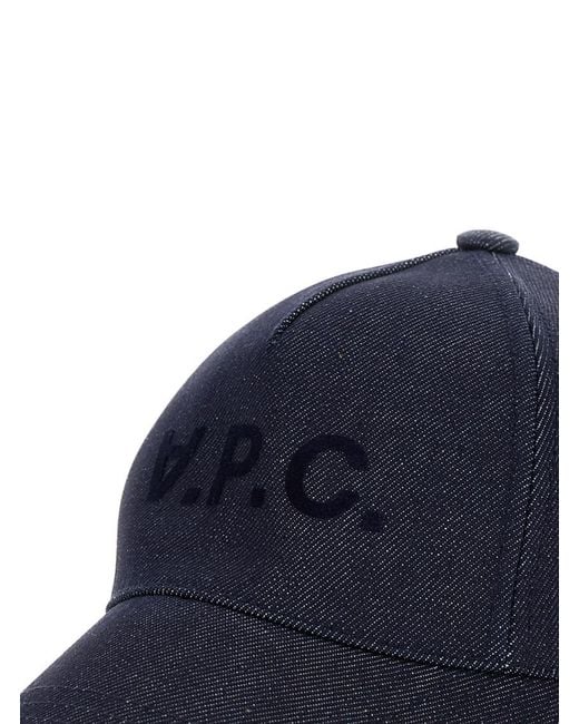 A.P.C. Blue Eden Baseball Cap
