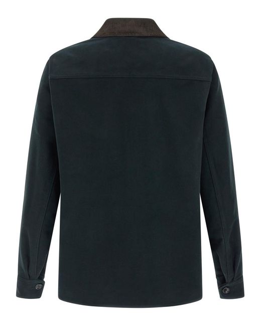 Etro Black Embroidered Jacket for men