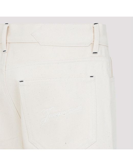 Jacquemus White Le De-Nîmes Venice Jeans for men