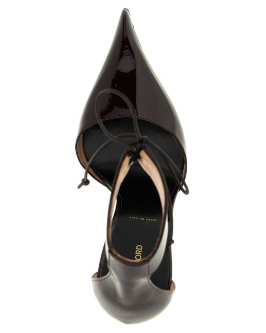 Tom Ford Black Leather Heels