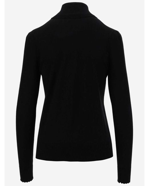 Chloé Black Wool Sweater