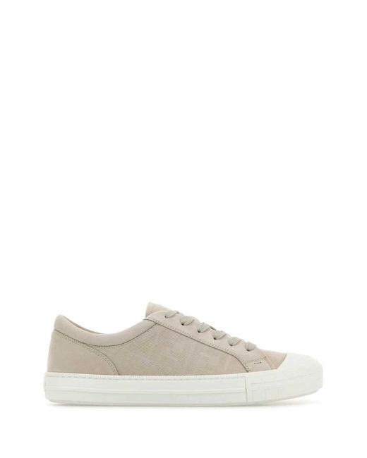 Fendi Natural Domino Sneakers for men