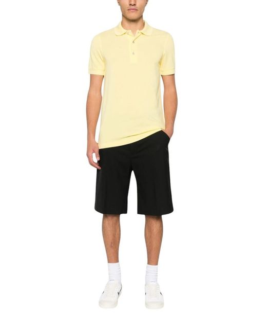 Tom Ford Yellow Regular Polo for men