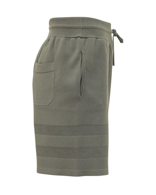 Givenchy Gray Textured Shorts for men