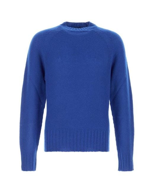 Tom Ford Blue Crew Neck Sweaters for men