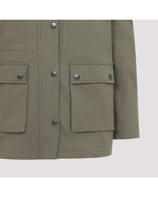 Moschino Green Cotton Jacket