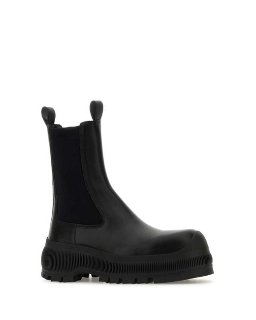 Jil Sander Black Boots