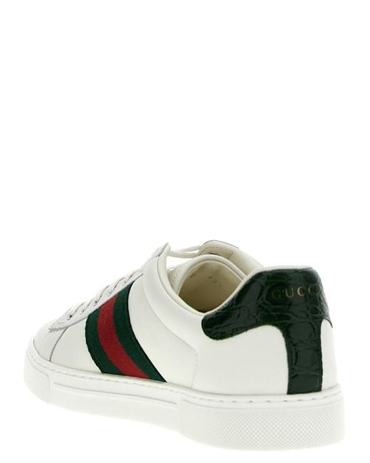 Gucci Black 'Ace' Sneakers for men