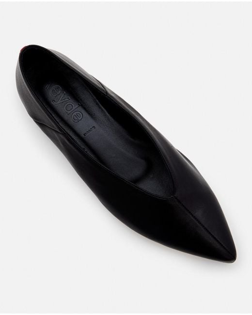 Aeyde White Slip On Ballet Flats