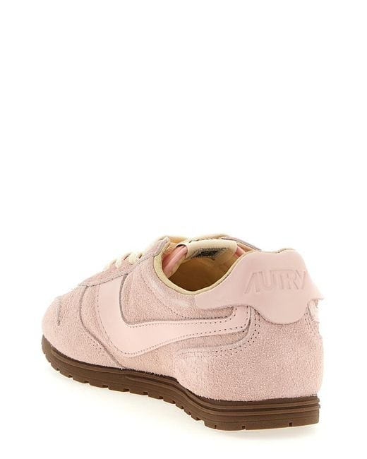 Autry Pink Windspin' Sneakers