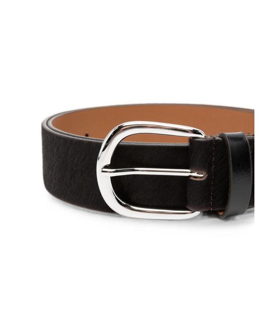 Alysi Black Solid Formal Belt