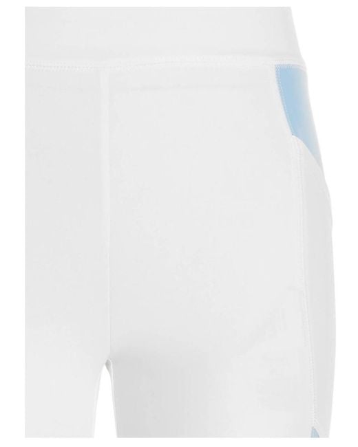 Stella McCartney White Polyamide Logo Activewear