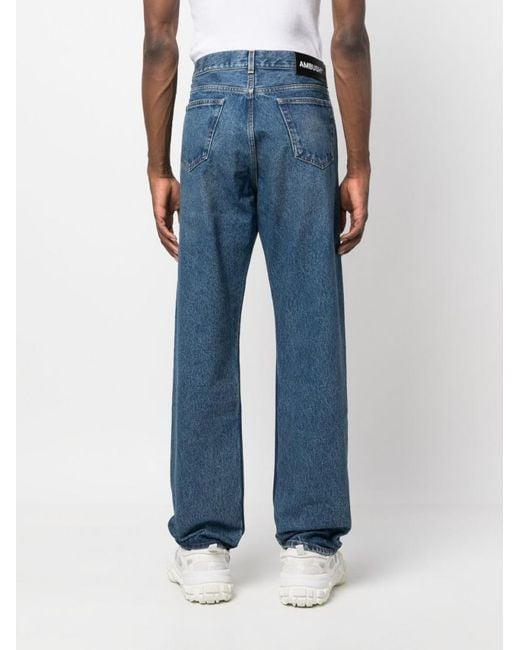Ambush Blue Regular Fit Denim Jeans for men