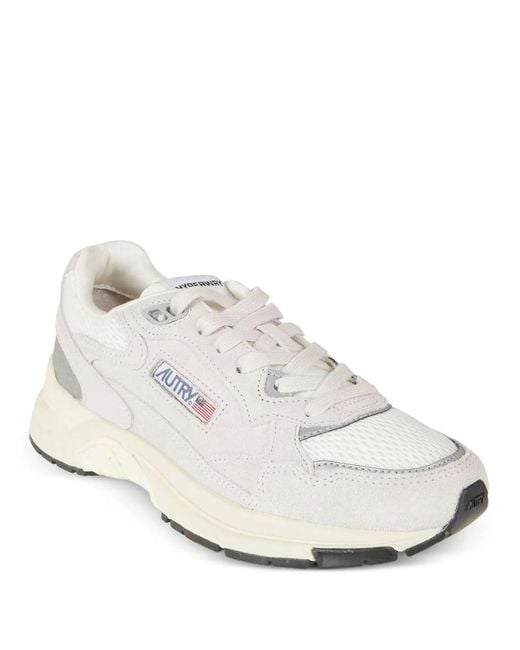 Autry White Hyperway Sneakers