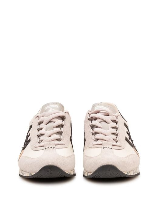 Premiata Multicolor Color Block Sneakers for men