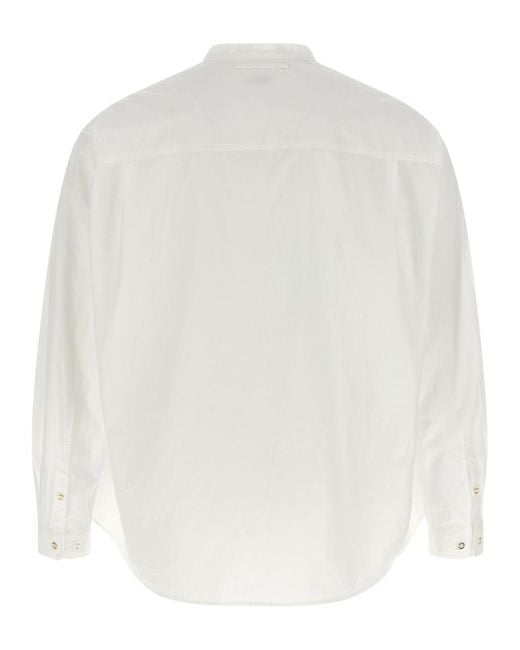 Undercover White Regular Solid Shirt for men