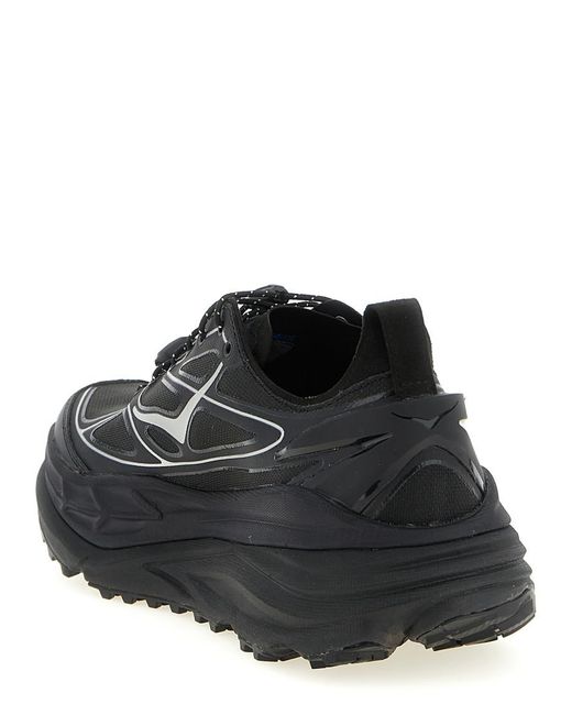 Hoka One One Black Solid Sneakers for men