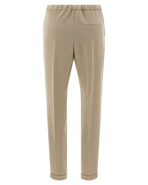 Alberto Biani Natural Fall Pants