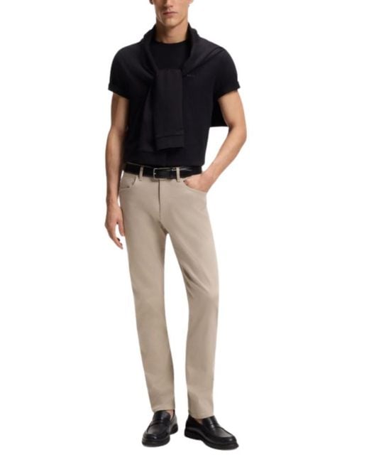 Boss Natural Regular Trousers for men
