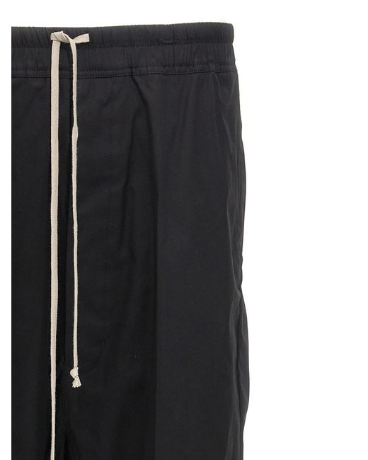 Rick Owens Black Rck Pods Bermuda Shorts for men