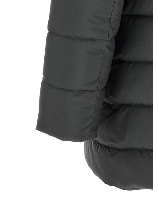 Herno Gray Quilted Jacket for men
