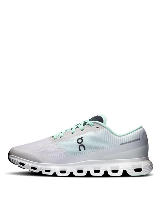 On Shoes White Logo Gradient Sneakers for men