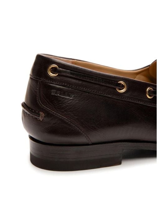 Bally Brown Pathy Moccasin