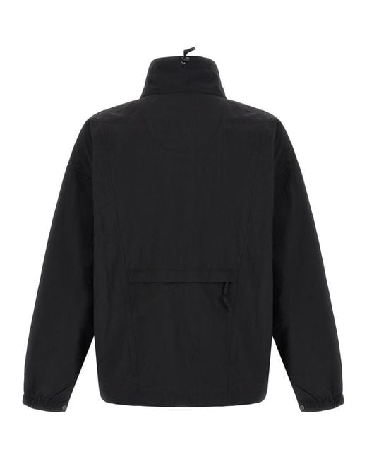 The North Face Blue Solid Logo Jacket for men