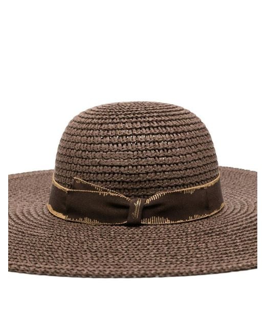 Borsalino Brown Marlene Solid None Hat
