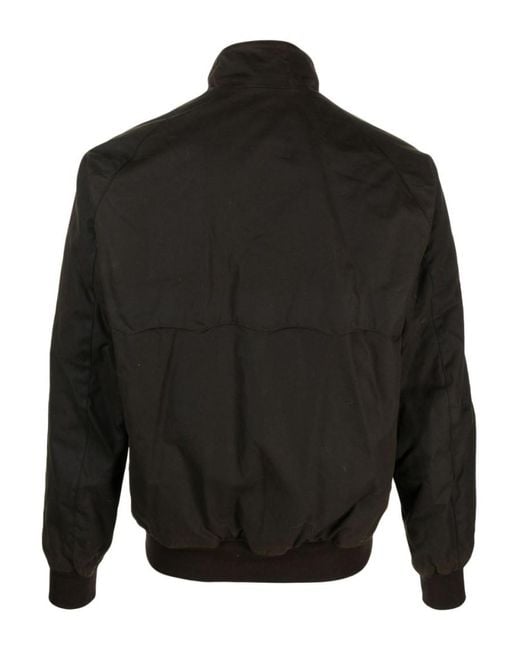 Baracuta Black Waxed Jacket for men