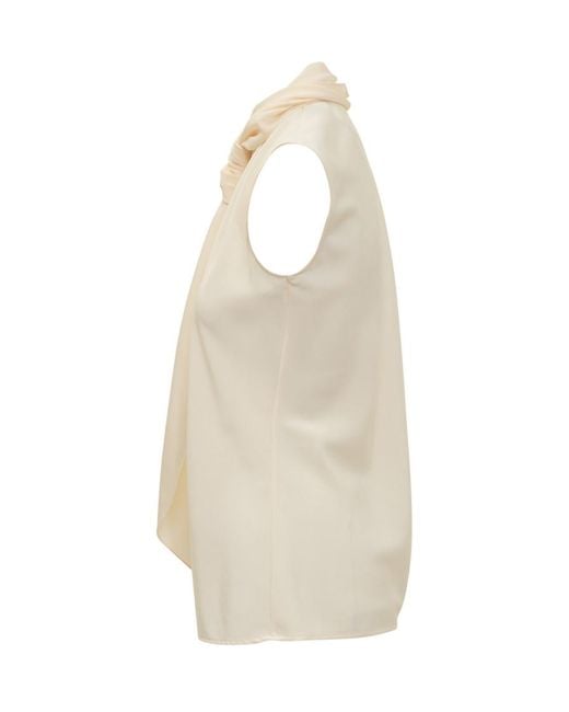 Alberta Ferretti Natural Chic Mini Top