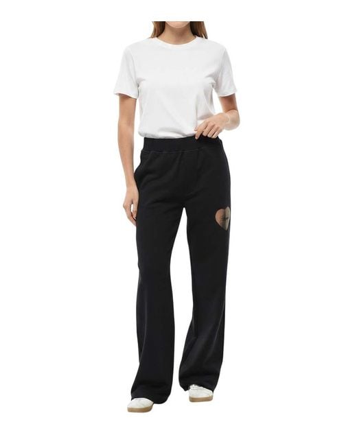 DSquared² Black Straight Flat Front Pants