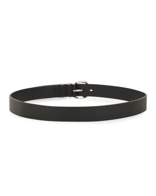 sunflower Black Solid Buckle Belt for men