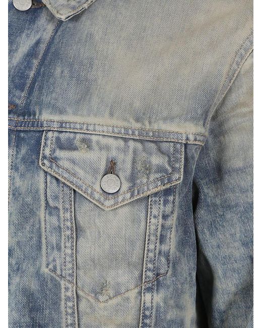 Acne Blue Denim Jacket for men