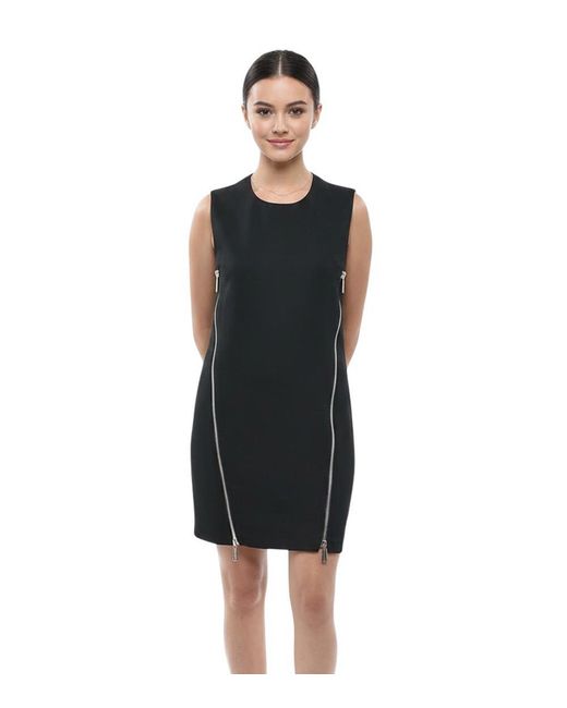 DSquared² Black Round Neck Mini Dress