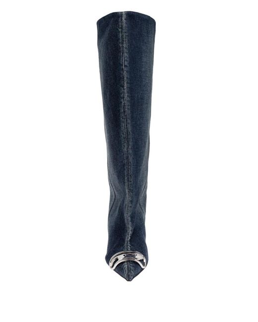 DIESEL Blue Solid Venus Boot