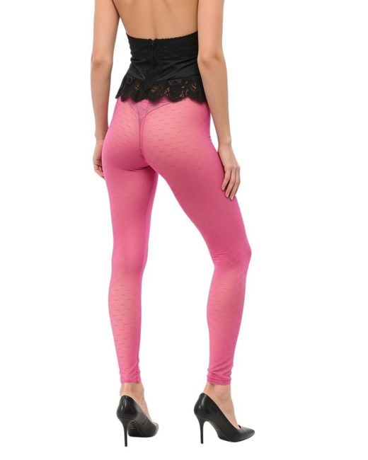 DSquared² Pink Logo Activewear